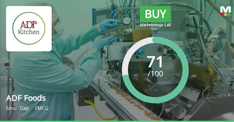 ADF Foods Ltd Upgraded to Buy on Improved Valuation and Financial Trends