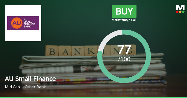 AU Small Finance Bank Downgraded to Buy Amid Technical Softening Despite Strong Fundamentals