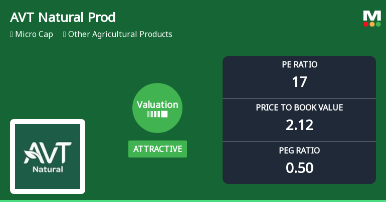 AVT Natural Products Ltd Valuation Shifts Signal Renewed Price Attractiveness