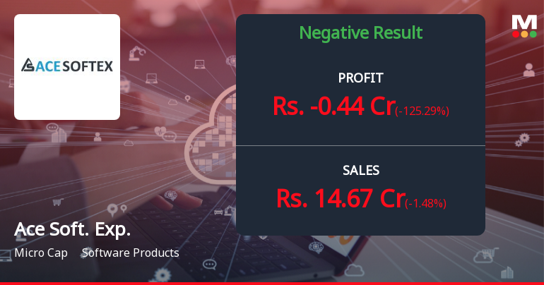 Ace Software Exports Q4 FY26: Sharp Profit Decline Raises Alarm Despite Revenue Growth