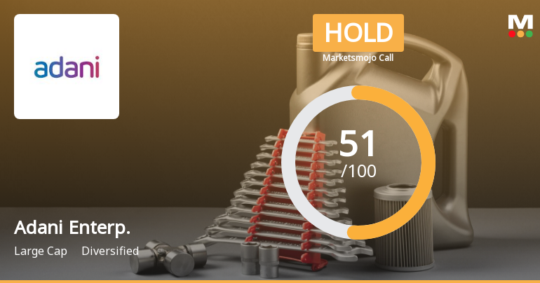 Adani Enterprises Ltd is Rated Hold by MarketsMOJO