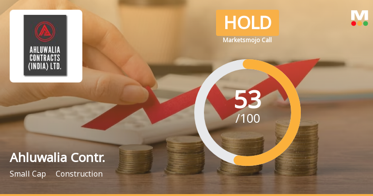 Ahluwalia Contracts (India) Ltd is Rated Hold