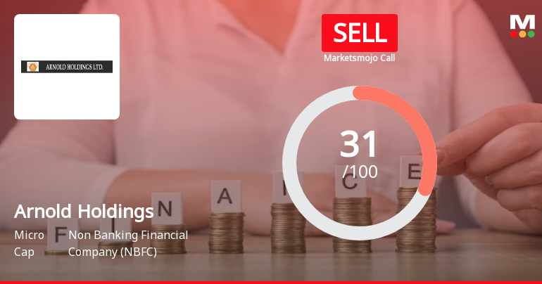 Arnold Holdings Ltd is Rated Sell