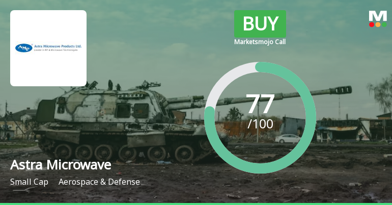 Astra Microwave Products Ltd is Rated Buy