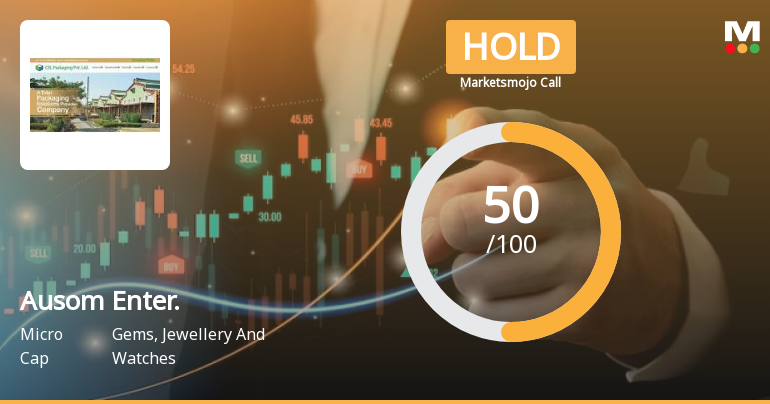 Ausom Enterprise Ltd is Rated Hold by MarketsMOJO