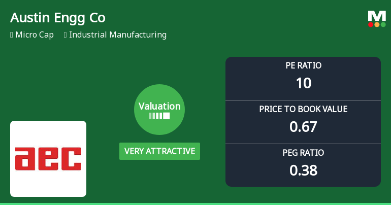Austin Engineering Company Ltd: Valuation Shifts Signal Renewed Price Attractiveness