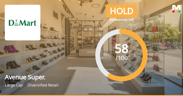 Avenue Supermarts Ltd Upgraded to Hold by MarketsMOJO on Technical Improvements