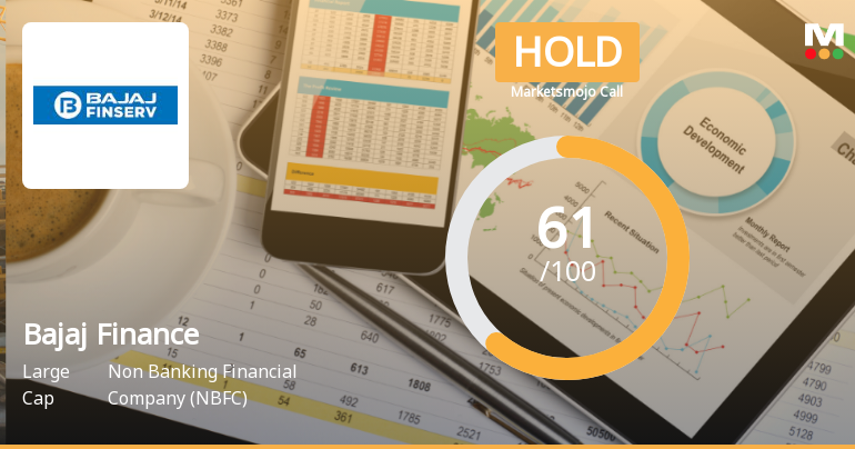 Bajaj Finance Ltd Downgraded to Hold Amid Mixed Technical and Valuation Signals
