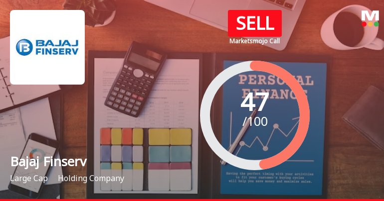 Bajaj Finserv Ltd is Rated Sell by MarketsMOJO