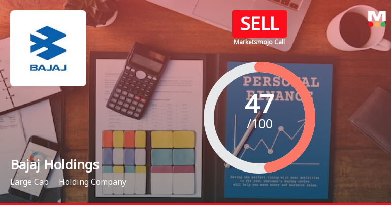 Bajaj Holdings & Investment Ltd is Rated Sell