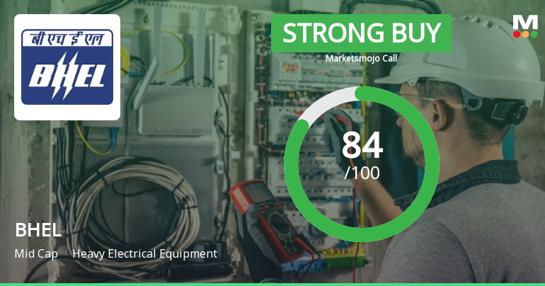 Bharat Heavy Electricals Ltd. is Rated Strong Buy