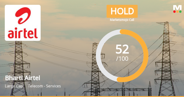 Bharti Airtel Upgraded to Hold by MarketsMOJO Amid Improving Technicals and Solid Financials