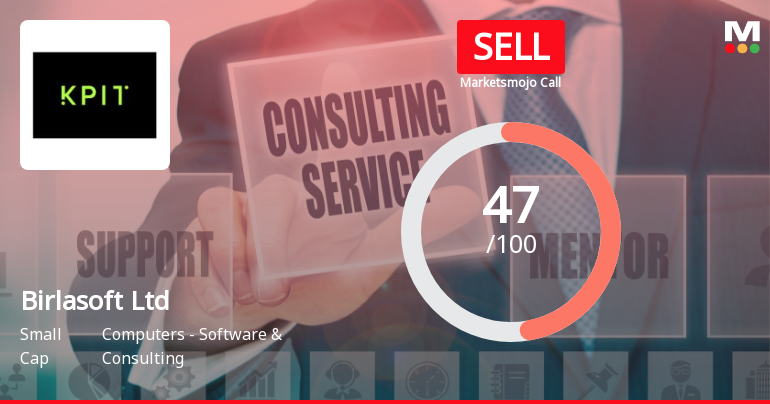 Birlasoft Ltd Downgraded to Sell Amid Weak Technicals and Growth Concerns