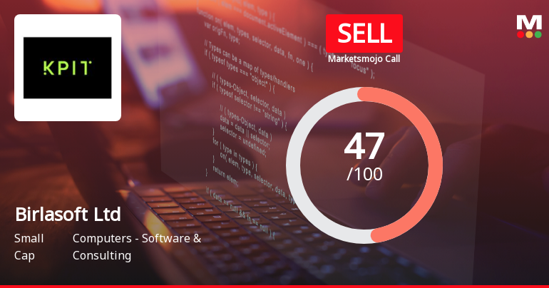 Birlasoft Ltd Downgraded to Sell Amid Technical Weakness and Growth Concerns
