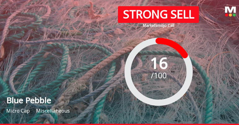 Blue Pebble Ltd is Rated Strong Sell