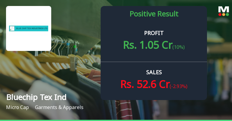 Bluechip Tex Industries Q4 FY26: Return to Profitability Masks Deeper Revenue Concerns