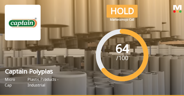 Captain Polyplast Ltd is Rated Hold by MarketsMOJO