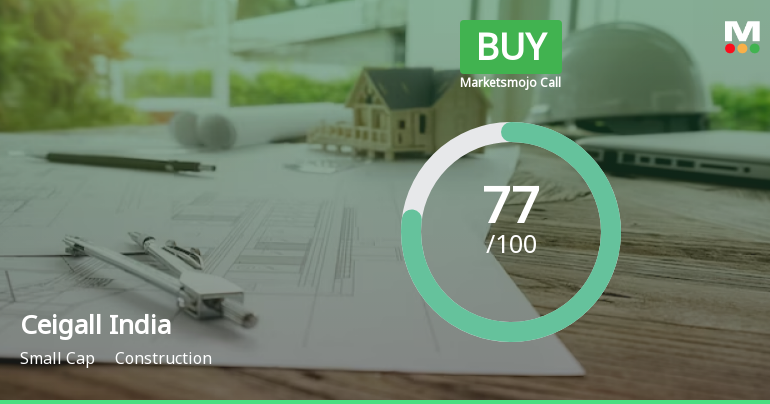 Ceigall India Ltd is Rated Buy