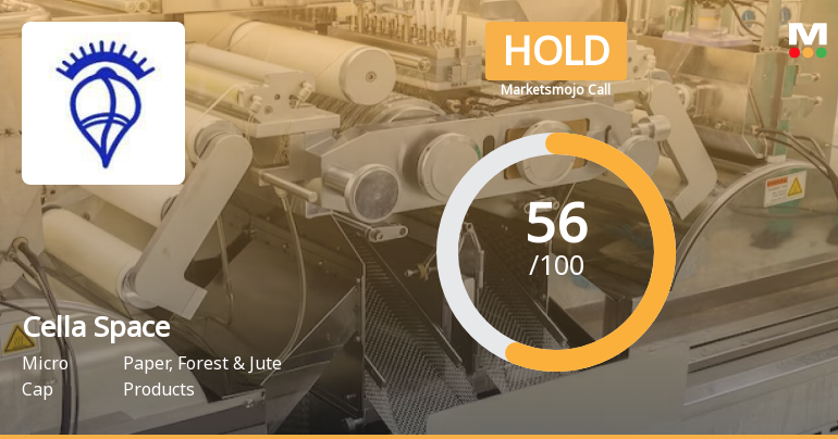 Cella Space Ltd. is Rated Hold by MarketsMOJO