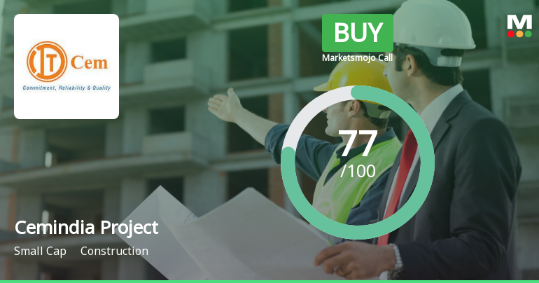 Cemindia Projects Ltd Downgraded to Buy Amid Mixed Technicals and Valuation Shift