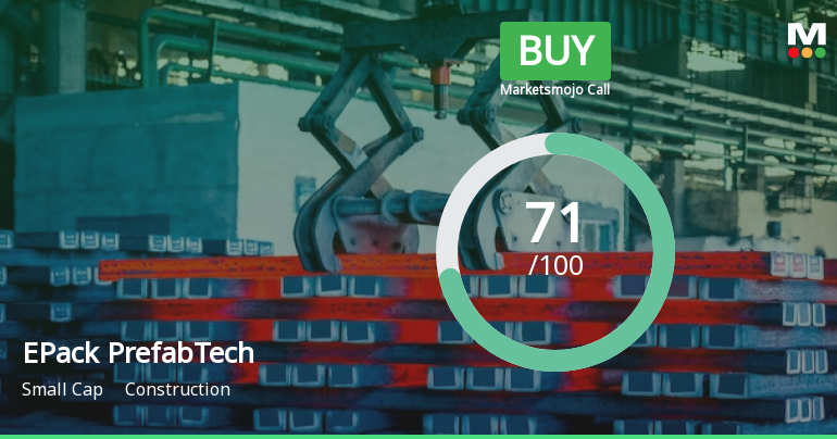EPack Prefab Technologies Ltd is Rated Buy