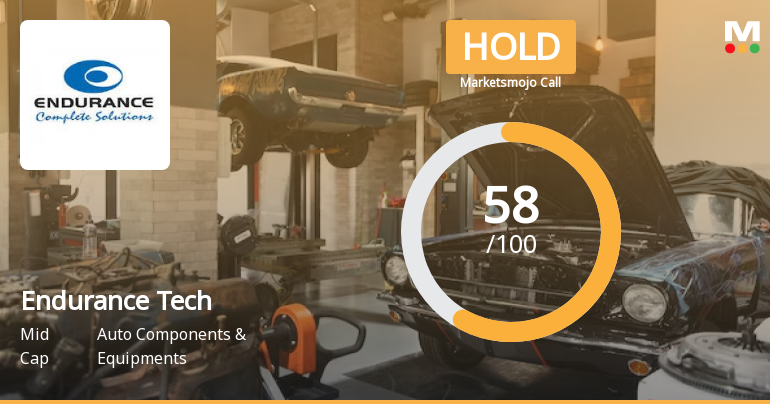 Endurance Technologies Ltd. is Rated Hold