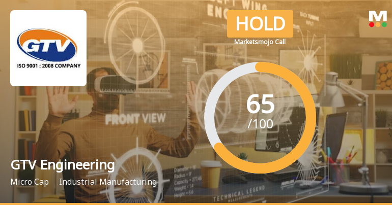 GTV Engineering Ltd is Rated Hold by MarketsMOJO