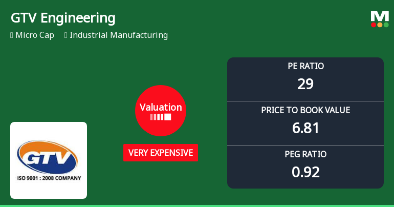 GTV Engineering Ltd Valuation Shifts Signal Changing Market Sentiment