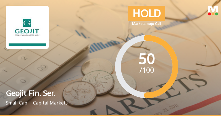Geojit Financial Services Ltd Upgraded to Hold by MarketsMOJO Amid Mixed Fundamentals and Technical Signals