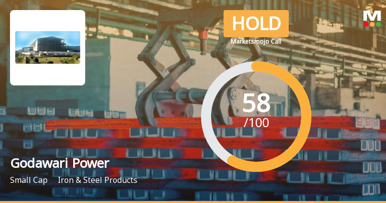 Godawari Power & Ispat Ltd is Rated Hold