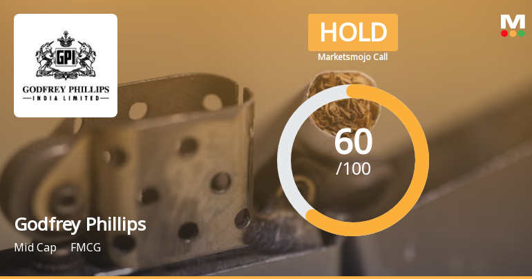 Godfrey Phillips India Ltd. is Rated Hold by MarketsMOJO