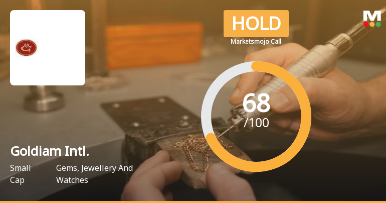 Goldiam International Ltd is Rated Hold