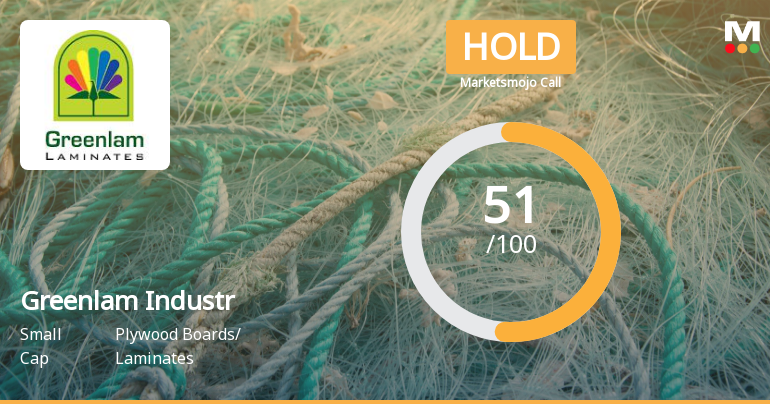 Greenlam Industries Ltd is Rated Hold by MarketsMOJO