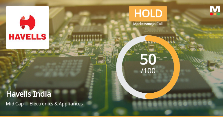 Havells India Ltd. Upgraded to Hold as Valuation and Financials Improve
