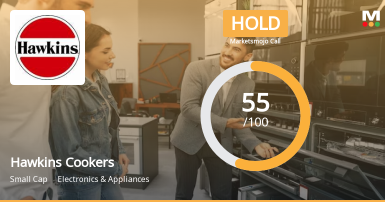 Hawkins Cookers Ltd is Rated Hold by MarketsMOJO
