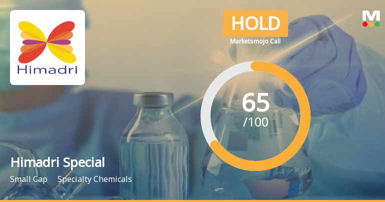 Himadri Speciality Chemical Ltd is Rated Hold