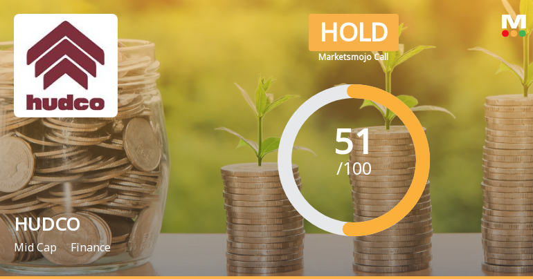 Housing & Urban Development Corporation Ltd. Upgraded to Hold by MarketsMOJO on Technical Improvements