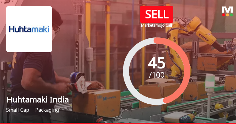 Huhtamaki India Ltd is Rated Sell by MarketsMOJO