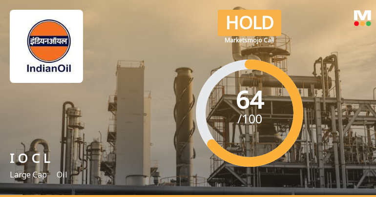Indian Oil Corporation Ltd is Rated Hold by MarketsMOJO