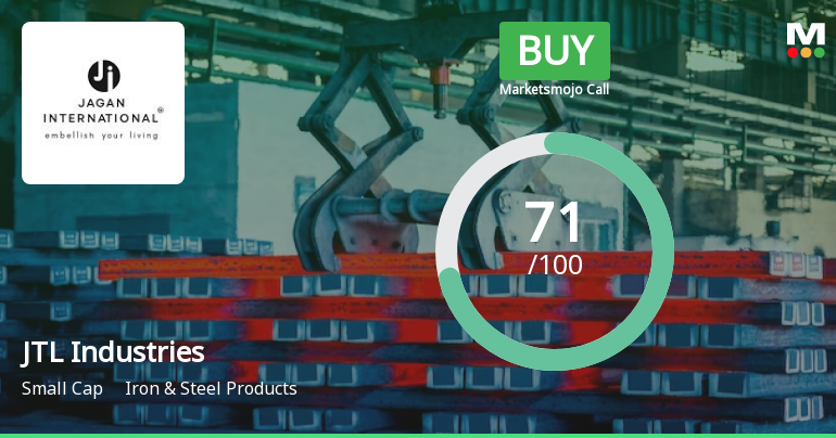 JTL Industries Ltd is Rated Buy