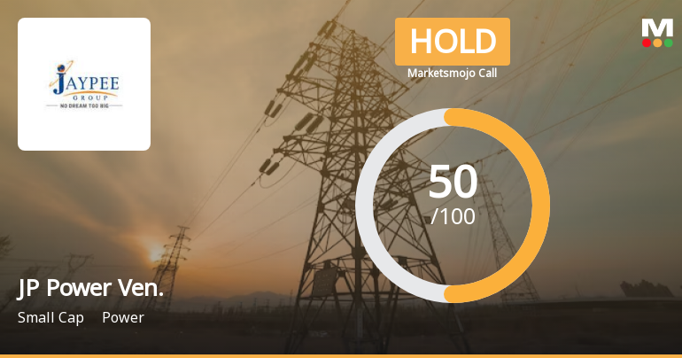 Jaiprakash Power Ventures Ltd is Rated Hold by MarketsMOJO