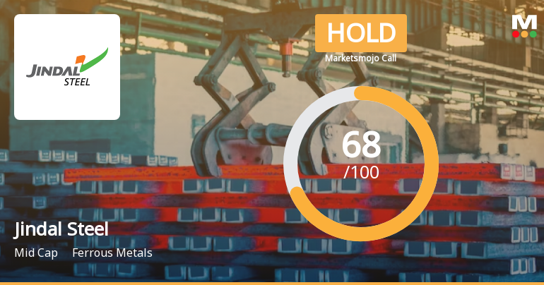 Jindal Steel Ltd. is Rated Hold by MarketsMOJO