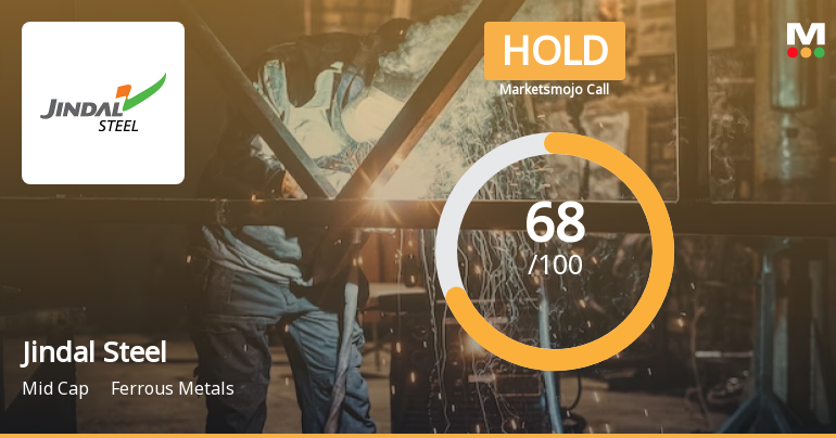 Jindal Steel Ltd. is Rated Hold