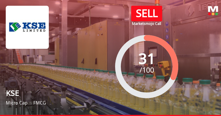 KSE Ltd is Rated Sell by MarketsMOJO