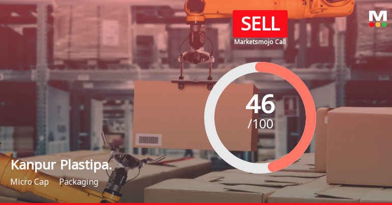 Kanpur Plastipack Ltd is Rated Sell