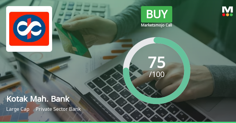 Kotak Mahindra Bank Ltd is Rated Buy