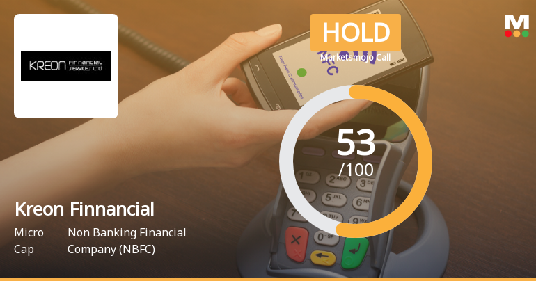 Kreon Finnancial Services Ltd Upgraded to Hold by MarketsMOJO on Technical and Financial Improvements