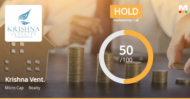 Krishna Ventures Ltd Upgraded to Hold on Technical and Financial Improvements