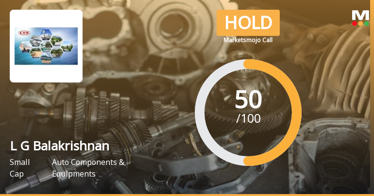 L G Balakrishnan & Bros Ltd Upgraded to Hold Amid Mixed Financial and Technical Signals