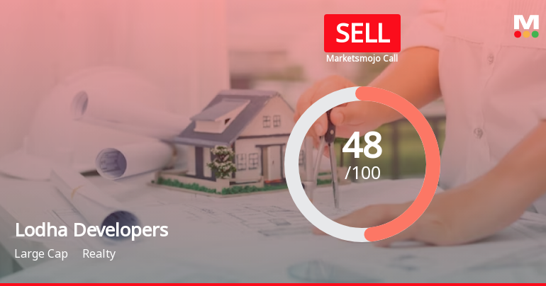 Lodha Developers Ltd is Rated Sell by MarketsMOJO